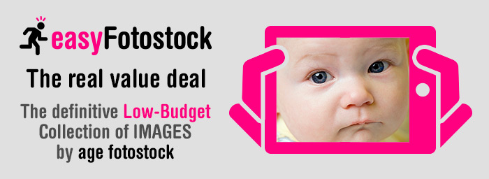 easyFotostock, the real value deal | The definitive Low-Budget Collection of IMAGES by age fotostock